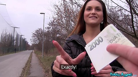 Barbara Barbora offered some money to suck dick in public