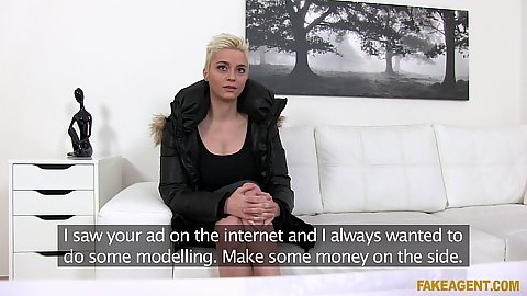 Blonde austrian honey Mila talks about her future porn career