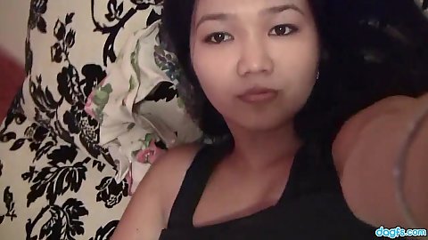 Asian Rita doing a charming webcam show solo