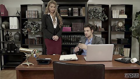 Office milf in fully clothed cheating story based porn we have for you today Mercedes Carrera