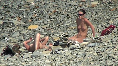 Outdoor on the beach naked tits and pussy girls tanning naked amateur nudists