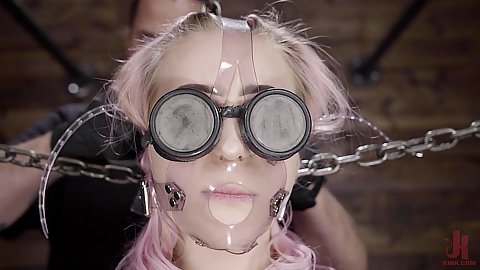 Baby Sid goggles full humiliation bdsm bondage and chains accomodation for handler to enjoy