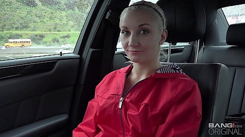 Driving around in a car with amateur gf Sloan Harper letting bf finger her pussy while she rubs own boobs and road head pov oral while driving - Gosexpod Tube photo
